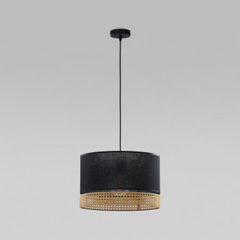   TK Lighting 6543 Paglia Black