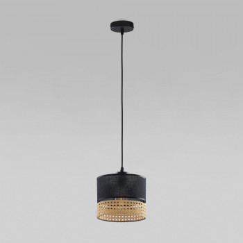   TK Lighting 6544 Paglia Black