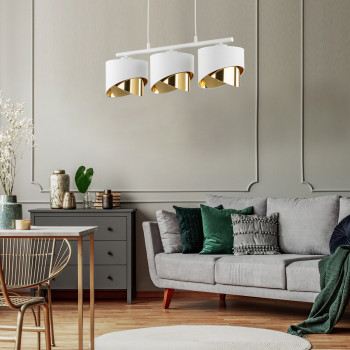      TK Lighting 4821 Grant White