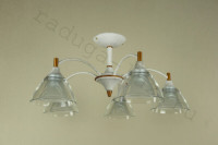 Люстра Florex International 0146/5PL Bianco oro