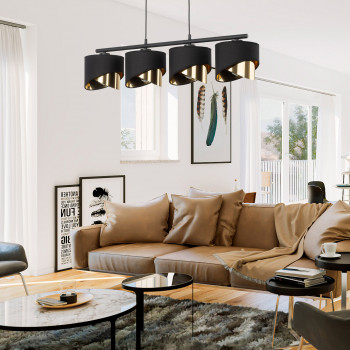      TK Lighting 4825 Grant Black