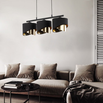      TK Lighting 4824 Grant Black