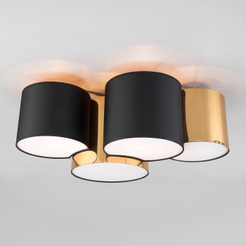   TK Lighting 3446 Mona Black/Gold